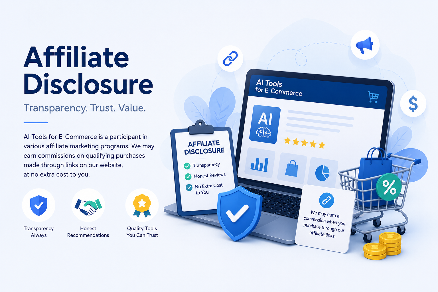 Affiliate Disclosure AI Tools for Ecommerce