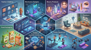 Artificial intelligence supporting multiple online retail industries