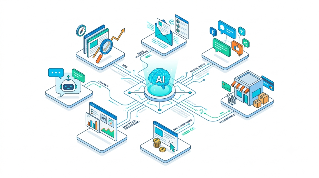 AI content creation tools for blogs, ads, and website copy
