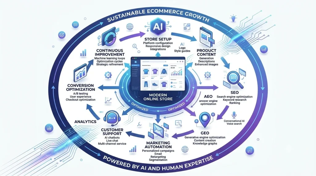 AI-powered eCommerce growth ecosystem