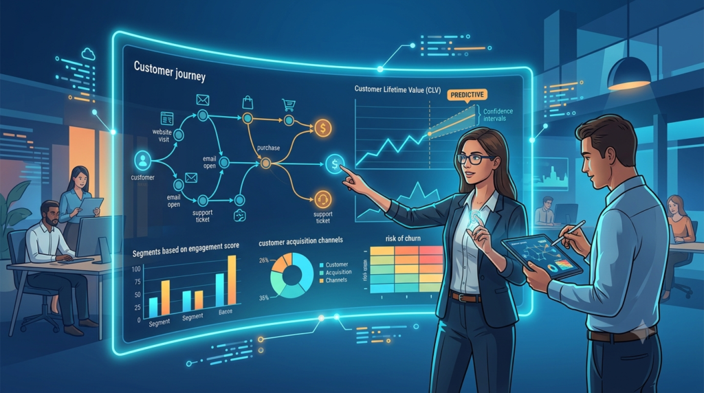 AI marketing automation workflow for streamlining business processes
