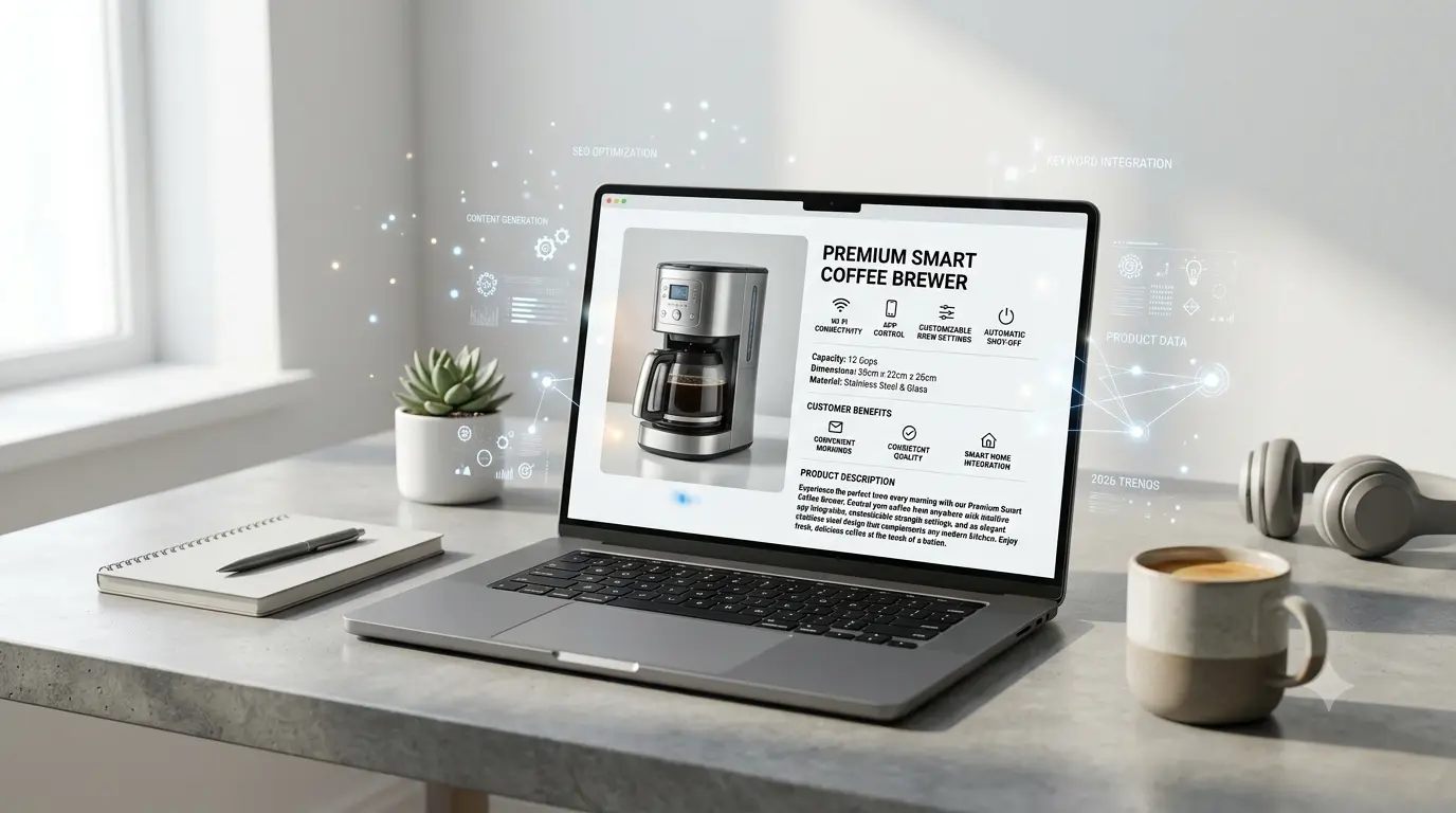 AI tool turning product information into ecommerce copy