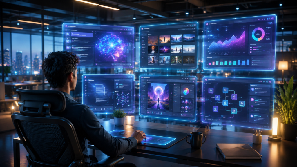 Comparison chart of popular AI marketing software in 2026
